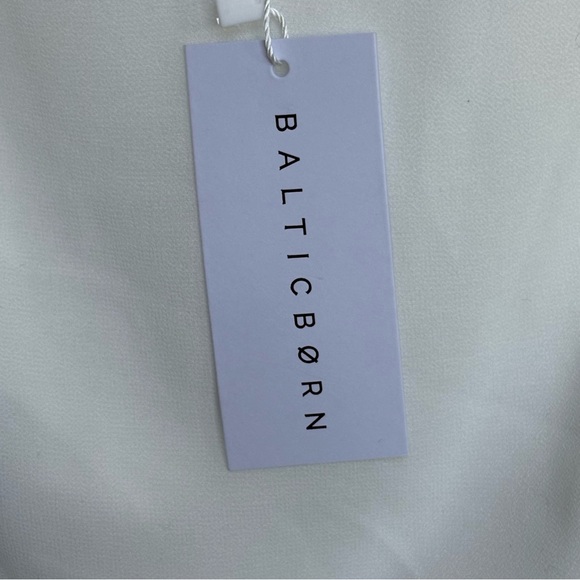 NWT Baltic Born Colette Sweetheart White Midi Dress Size Large Wedding Dressy - Picture 5 of 10